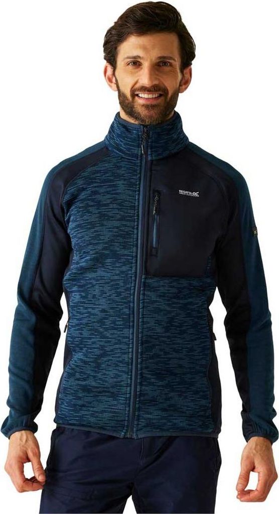 Regatta Oakar Fleece Mit Durchgehendem Reißverschluss Blau M Mann Blau M