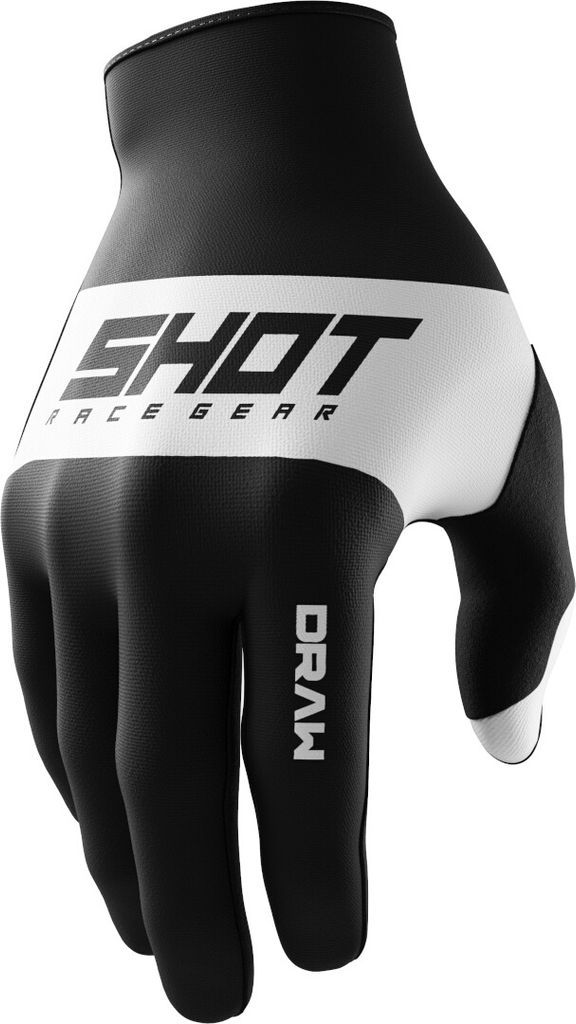 Shot Draw Sky Kinder Motocross Handschuhe, schwarz, 8/9