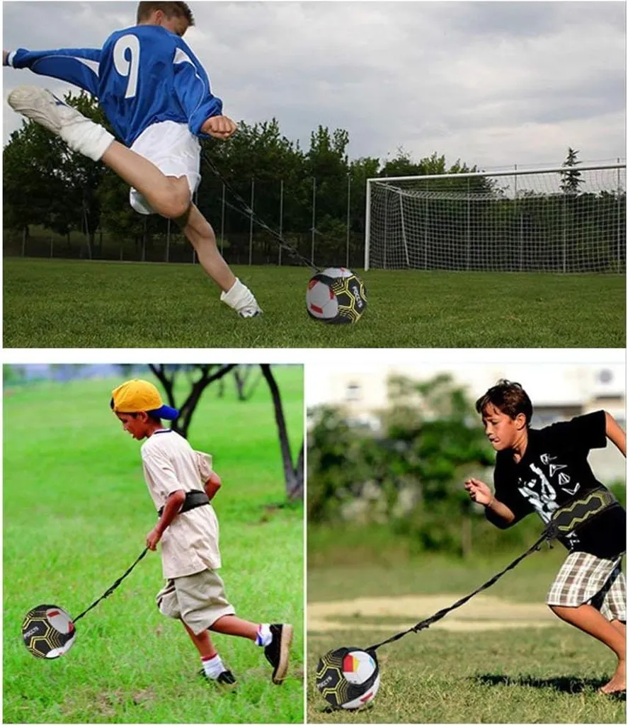 Kit Entraînement Football Solo pour Améliorer Jongles et Passes Enfant