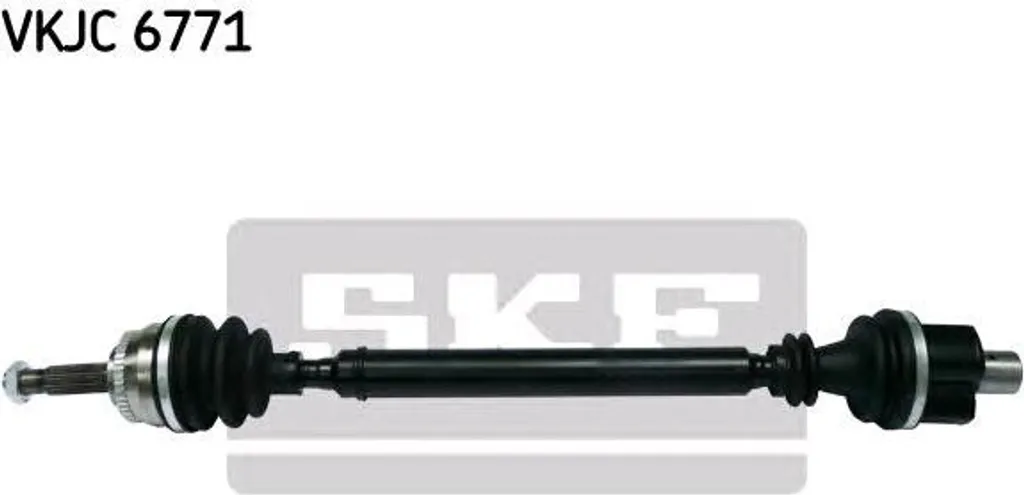 Arbre de transmission SKF VKJC 6771 anti-vibrations pour Volvo S40 I
