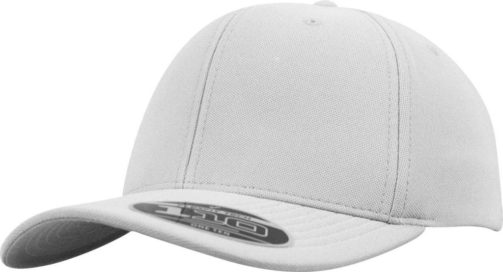 Flexfit - "110 Cool & Dry" Kappe, Mini-Piqué BC6995 (Einheitsgröße) (Silber)