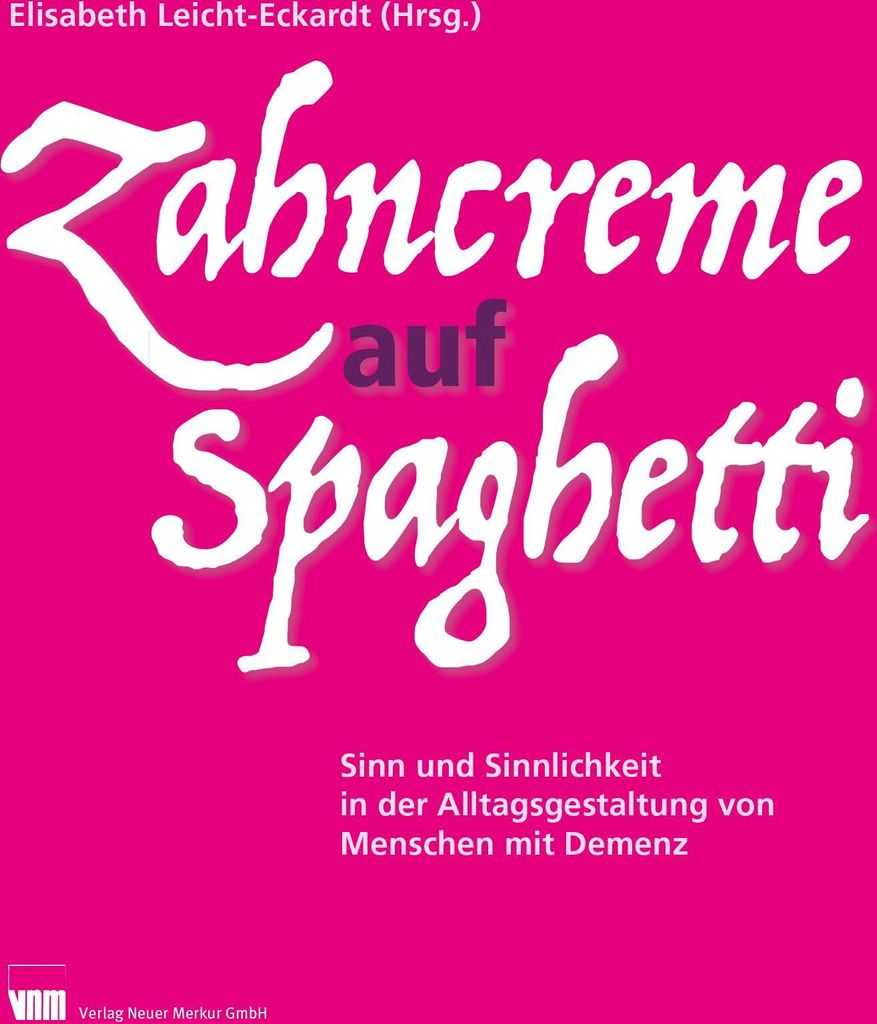 Zahncreme auf Spaghetti