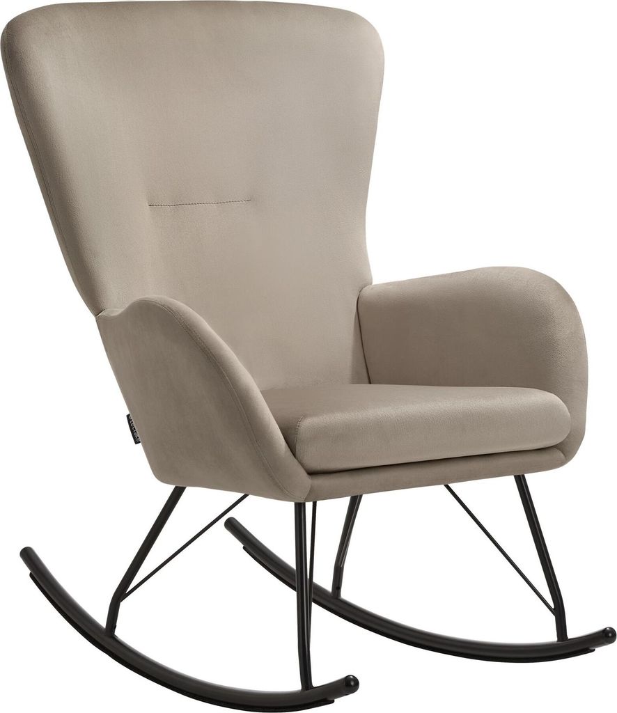 tectake® Schaukelstuhl  Swing 70 x 93 x 100 cm, Produktbild 