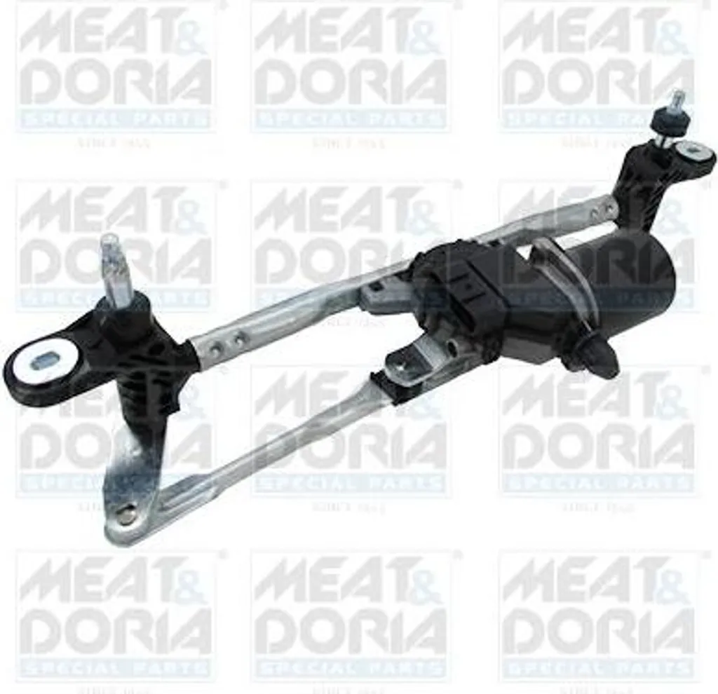 Système Essuie-Glace MEAT & DORIA 207075 Robuste Compatible Fiat 500