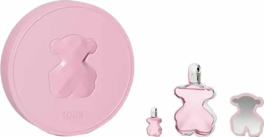 Tous Love Me Eau de Parfum 90ml Coffret Floral Fruité avec 3 Produits