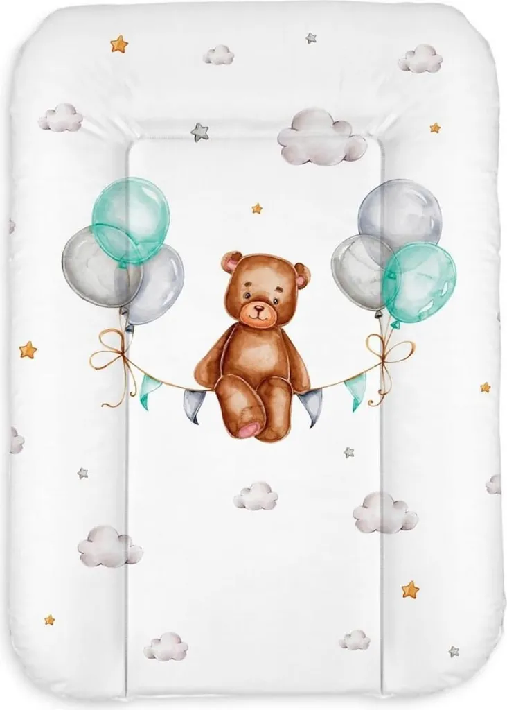 Matelas à langer imperméable 50x70 cm - Tapis de change motif ourson