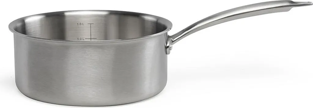 Casserole de cuisine en inox 18cm - Matériel de cuisson robuste et durable