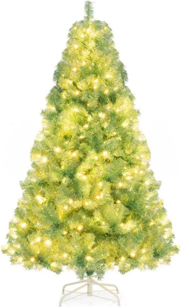 Sapin de Noël artificiel réaliste 180 cm - Arbre de fête vert classique