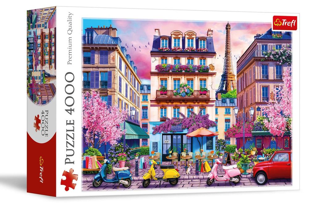 TREFL Puzzle Spring in Paris 4000 dls Produktbild 