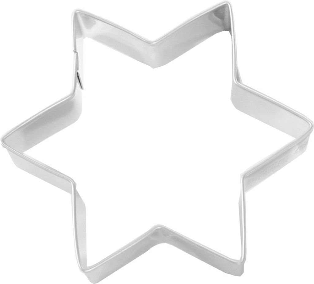 BIRKMANN Ausstechform Stern, 9cm, Edelstahl, 143739