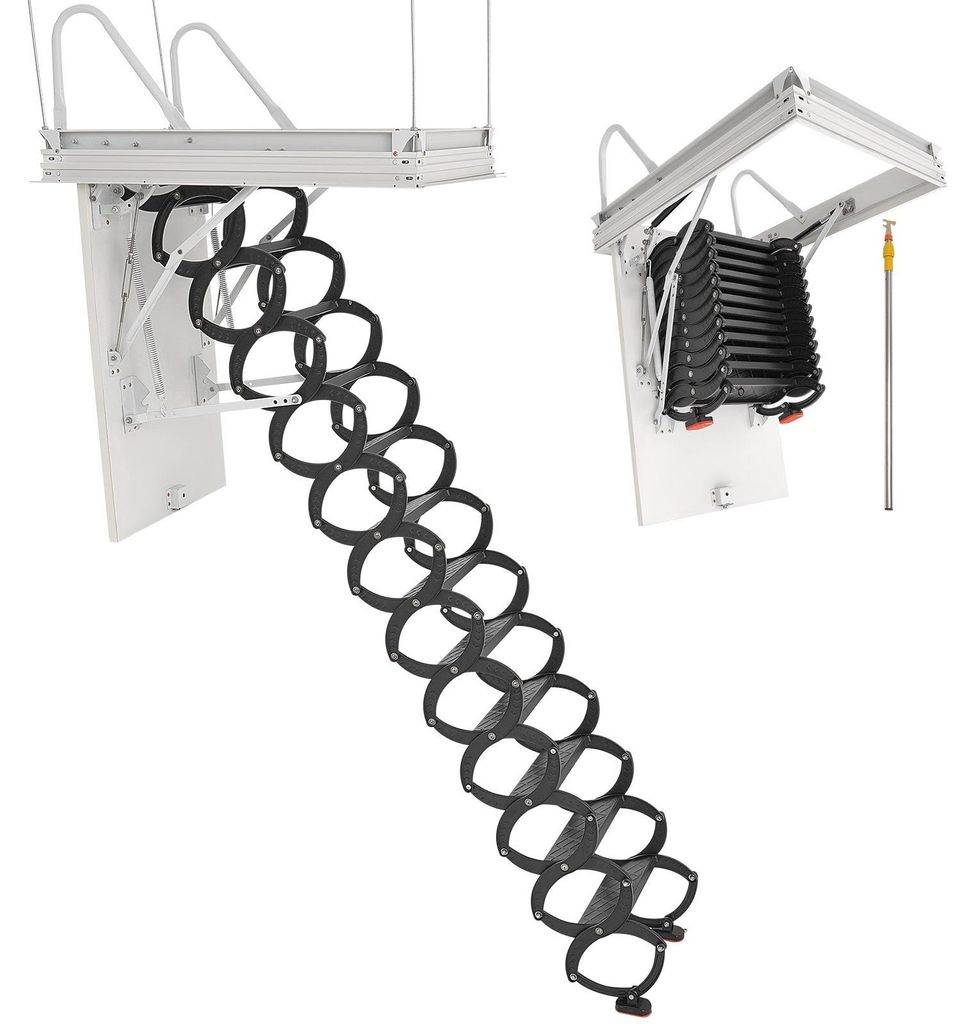 Échelle de grenier VEVOR, capacité de charge 299,4 kg, Image du produit 