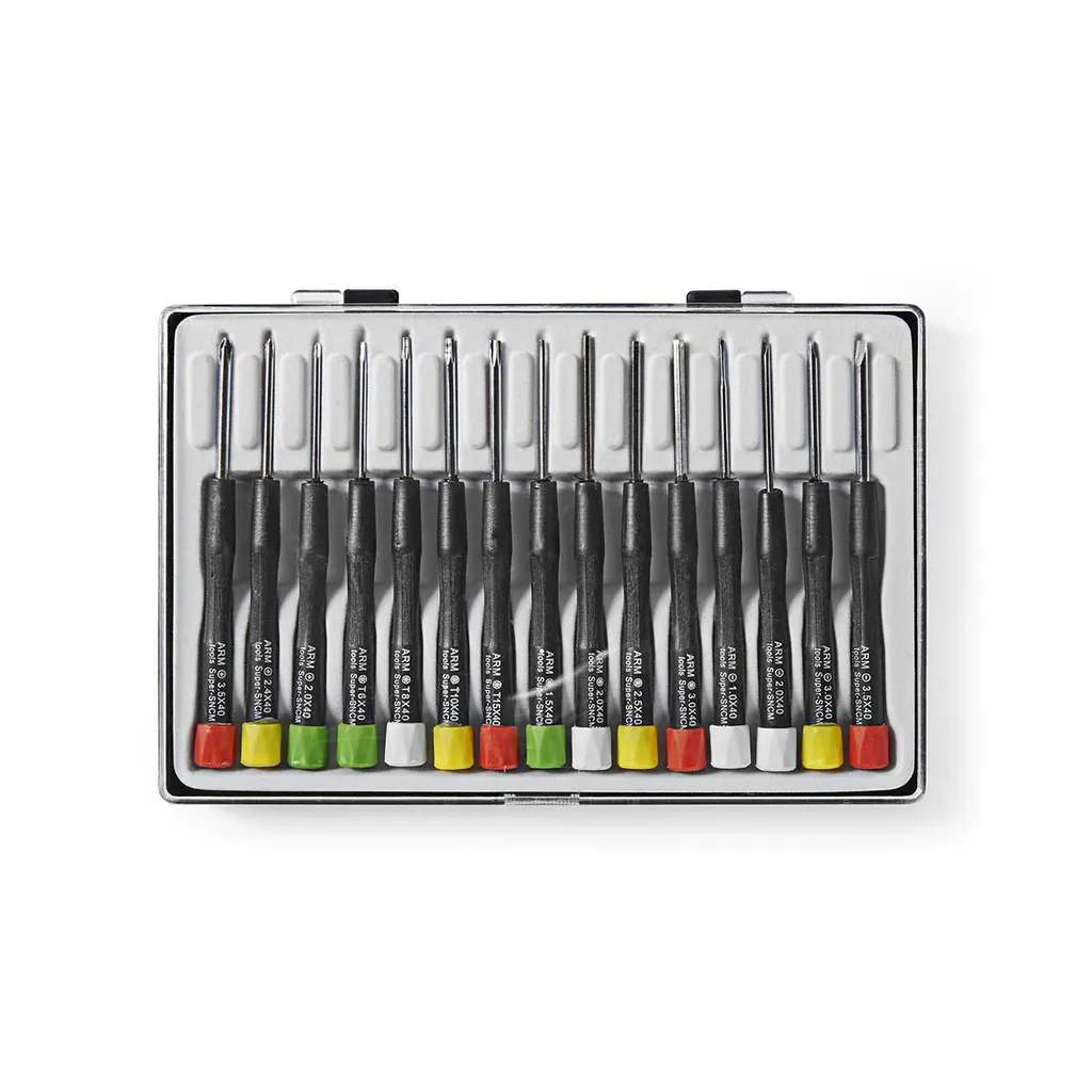 Coffret de tournevis de précision pour électronique et informatique