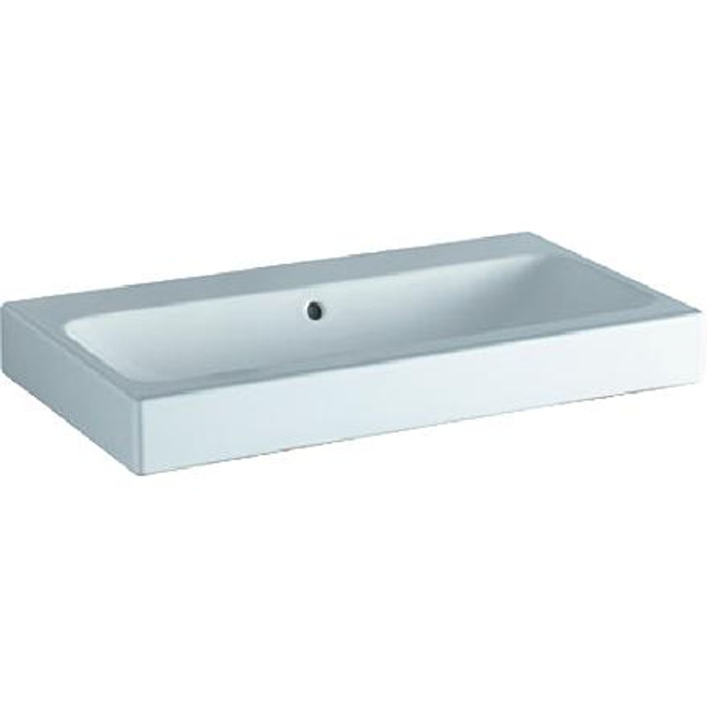 Keramag Waschtisch iCon 900x485mm ohne HL, mit ÜL, KeraTect weiß(alpin)
