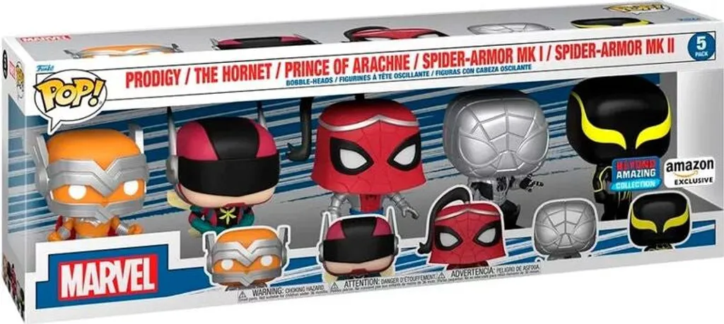 Pack figurines Marvel Spider-Man : idéal pour décorer une vitrine
