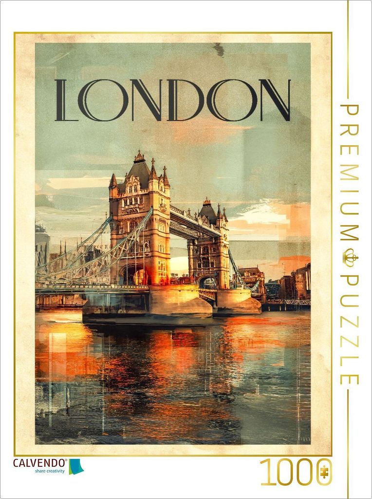 CALVENDO Puzzle London | 1000 Teile Lege-Größe 64x48cm Foto-Puzzle für glückliche Stunden