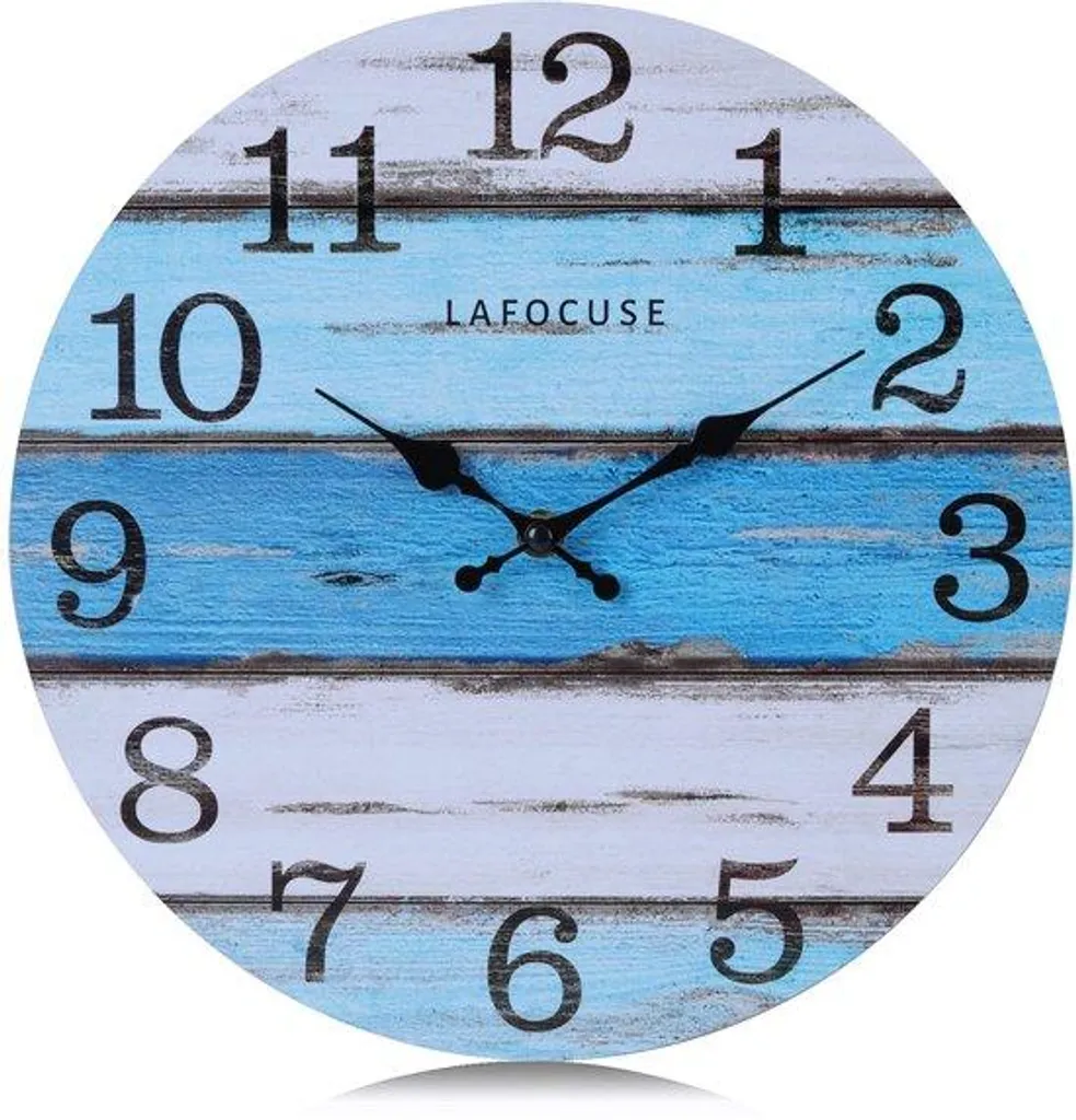 Horloge Murale Silencieuse 30cm : Fini le Bruit et la Déco Ennuyeuse