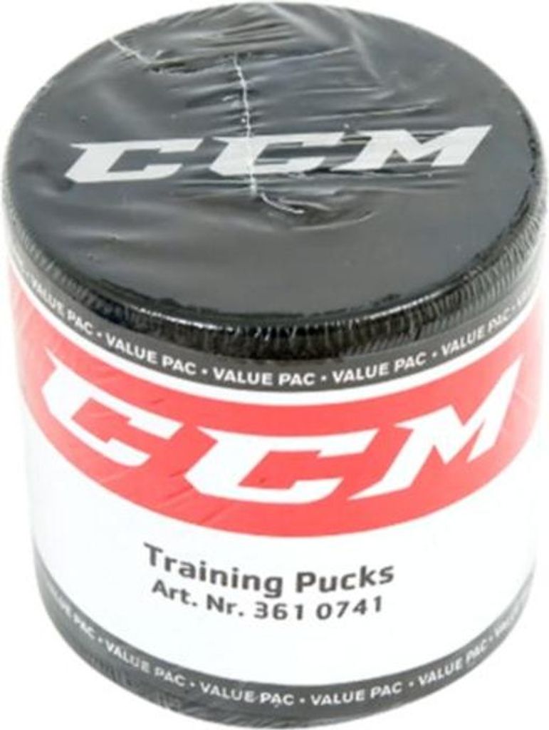 CCM Puck 3er Pack, Farbe:schwarz Produktbild 