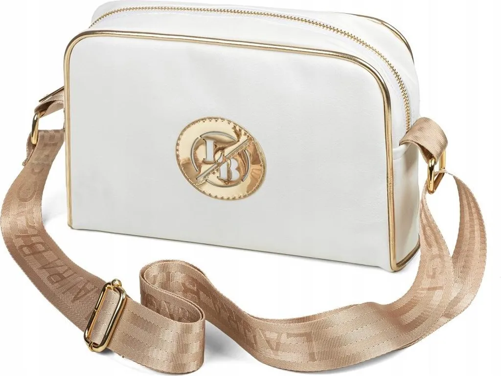 Sac bandoulière de ville blanc Laura Biaggi - Idéal pour le quotidien