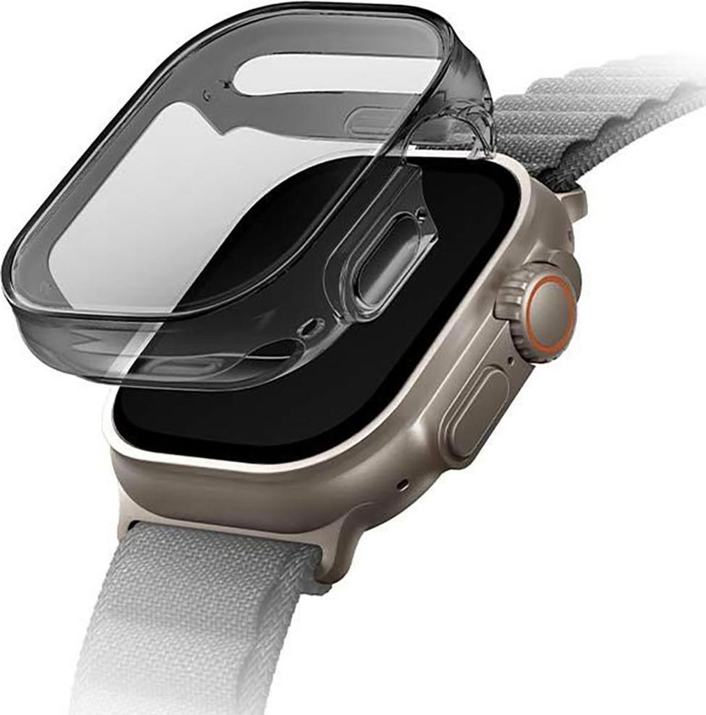 UNIQ Garde Hybrid Schutzhlle fr Apple Watch Ultra 49mm smoke