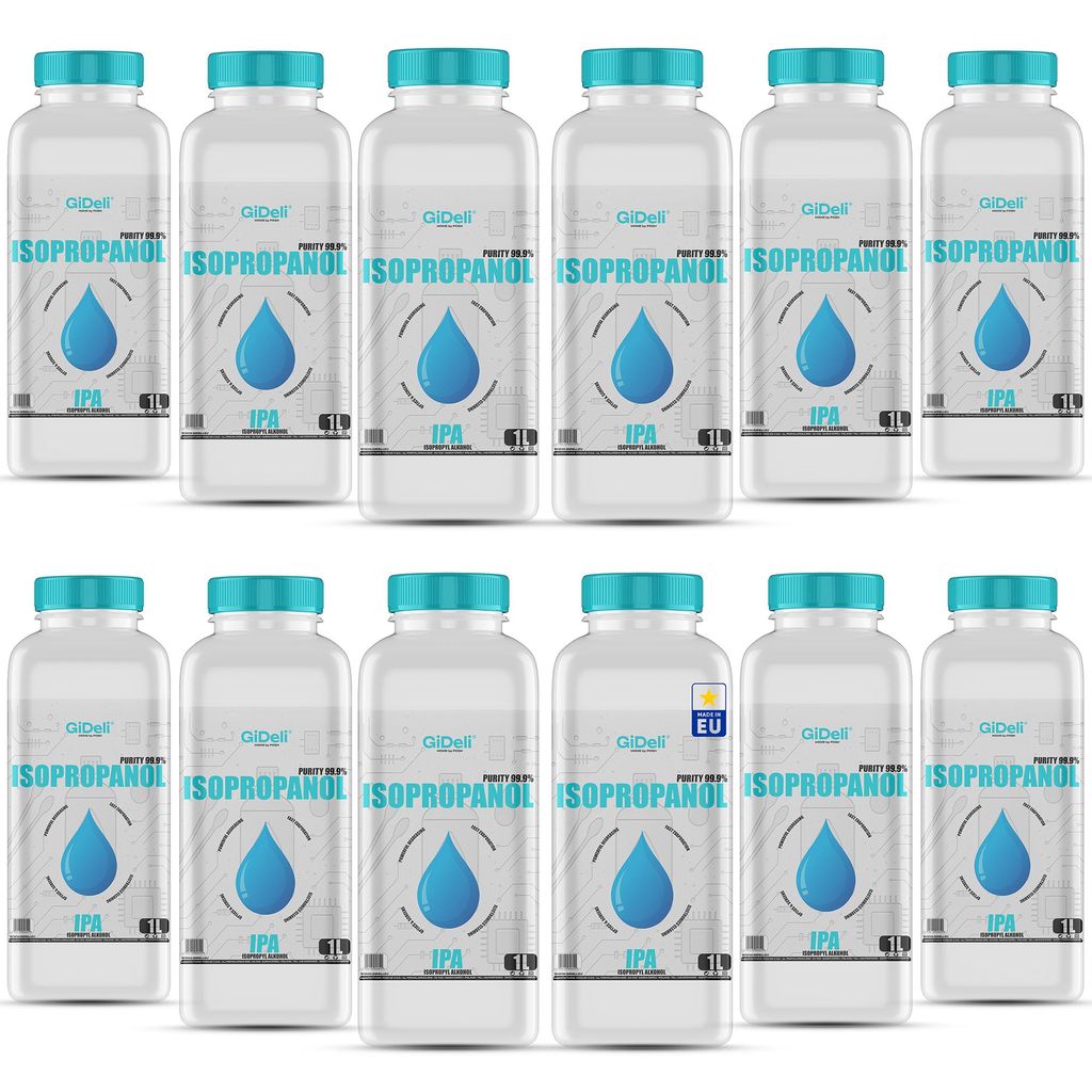 Isopropanolo 12L 99,9% IPA Alcool detergente Sgrassatore Immagine del prodotto 