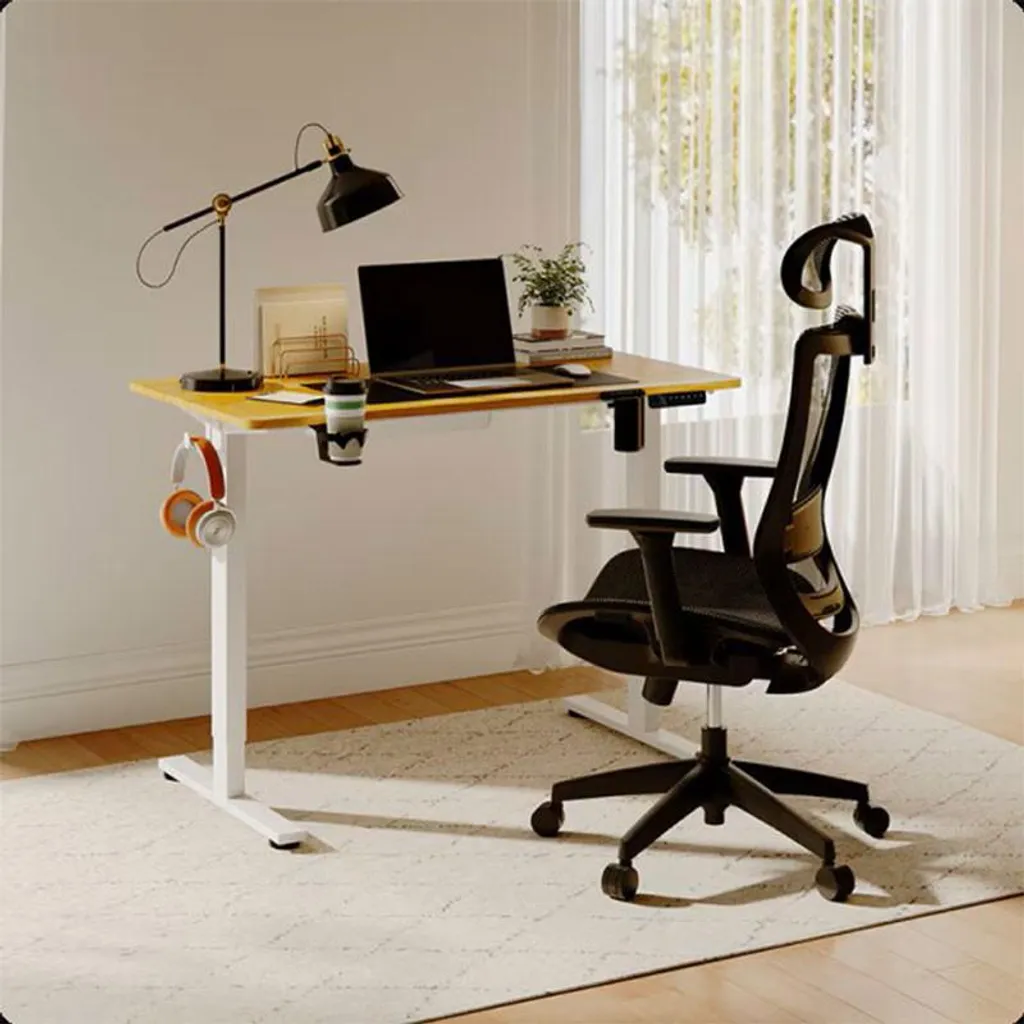 Table réglable pour espace informatique et bureau à domicile ergonomique - 2