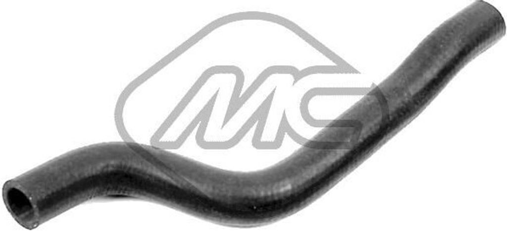 Metalcaucho Wärmetauscher-Schlauch Heizungsschlauch 08051 Ausgang für VW GOLF II (19E, 1G1) 0,12kg 120g