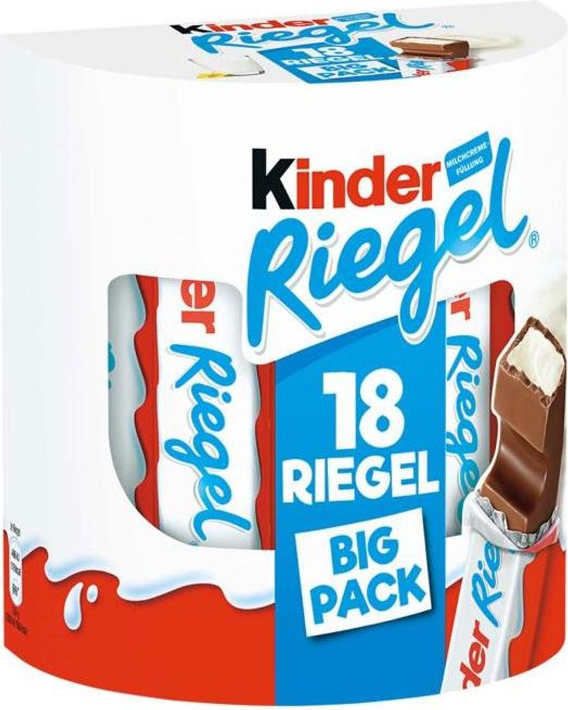 kinder Riegel Big Pack 18er Produktbild 