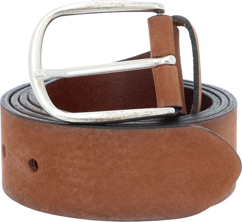 Vanzetti Denim Love W85 Cognac | Cintura in Pelle 40mm stile Heritage