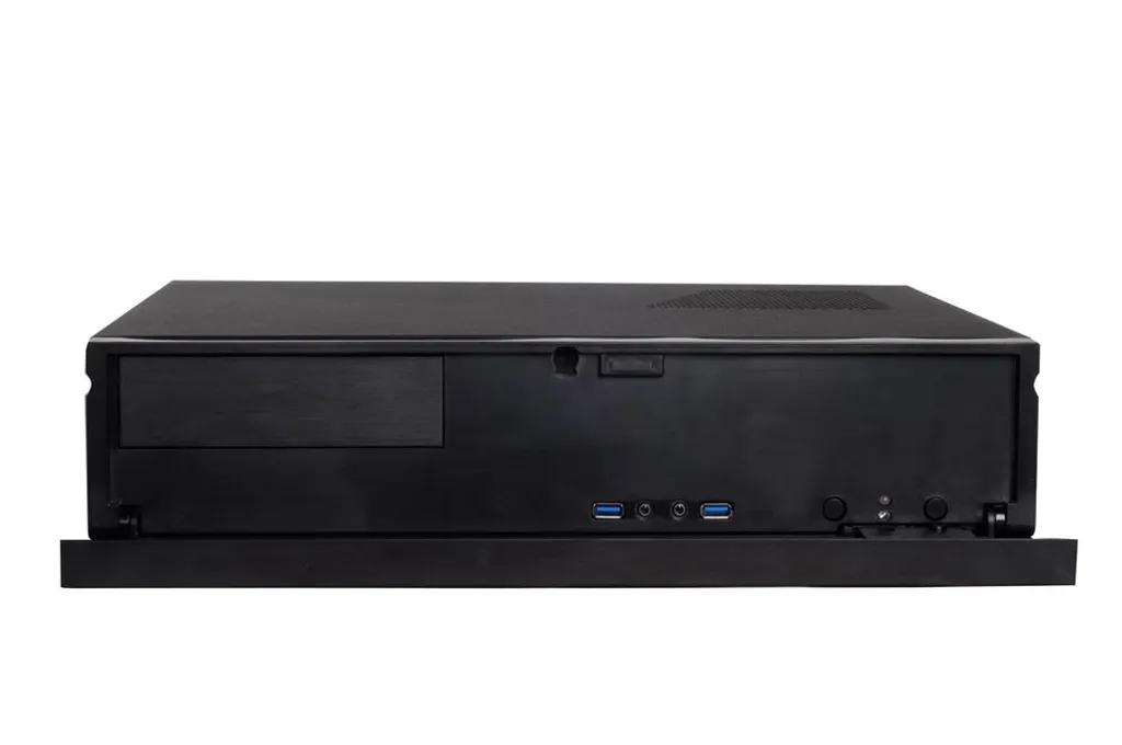 Châssis HTPC SilverStone ML04 en Métal Noir - Format Compact Micro-ATX