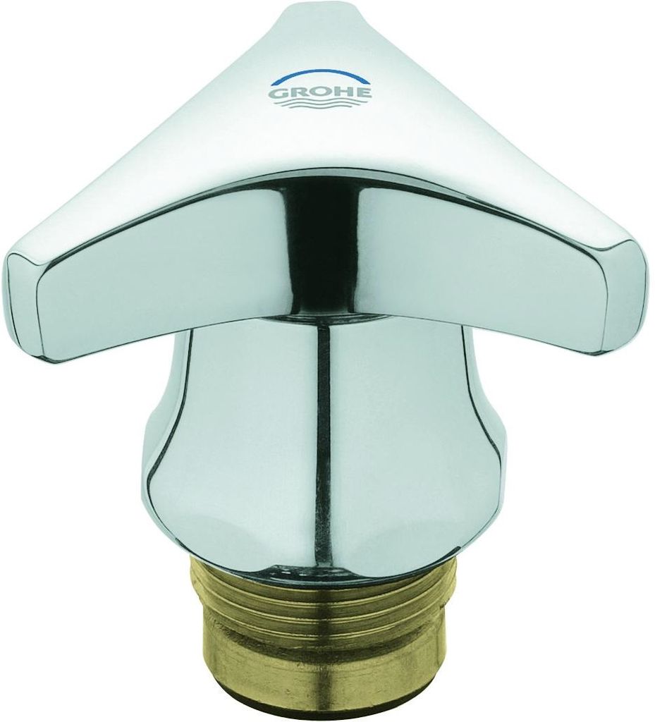GROHE Oberteil mit Trecorn Griff Markierung blau, 3/4 Zoll Produktbild 