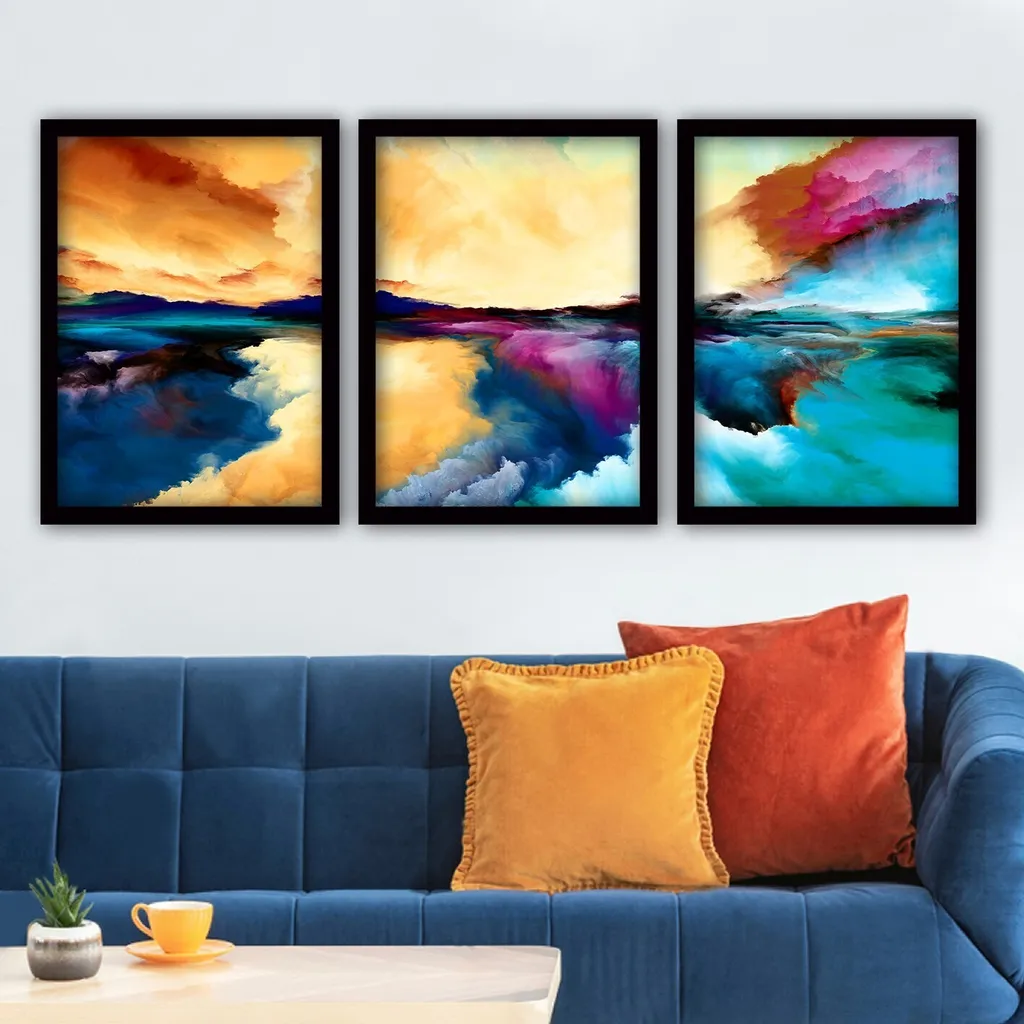 Wallity 3SC33 Quadro su Tela 35x45 cm: Colore e Calore per la tua Casa