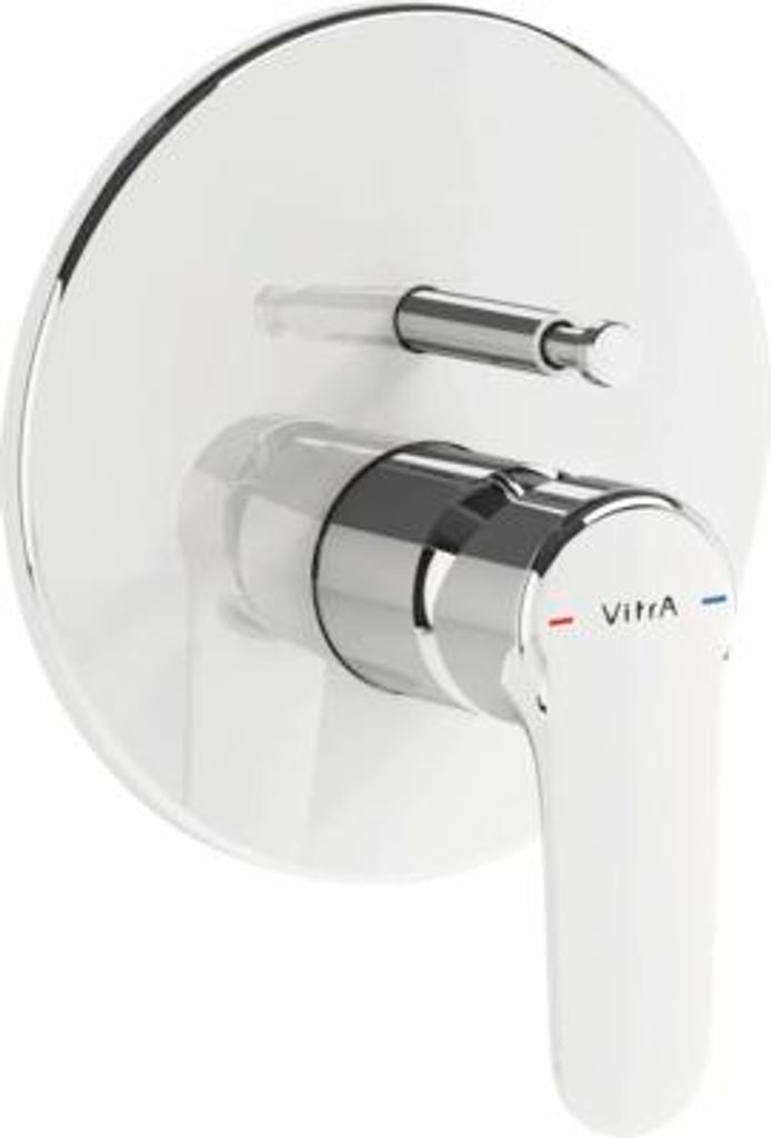 VITRA A42830EXP Einhebel-Wannen-Brausearmatur Root R. Produktbild 