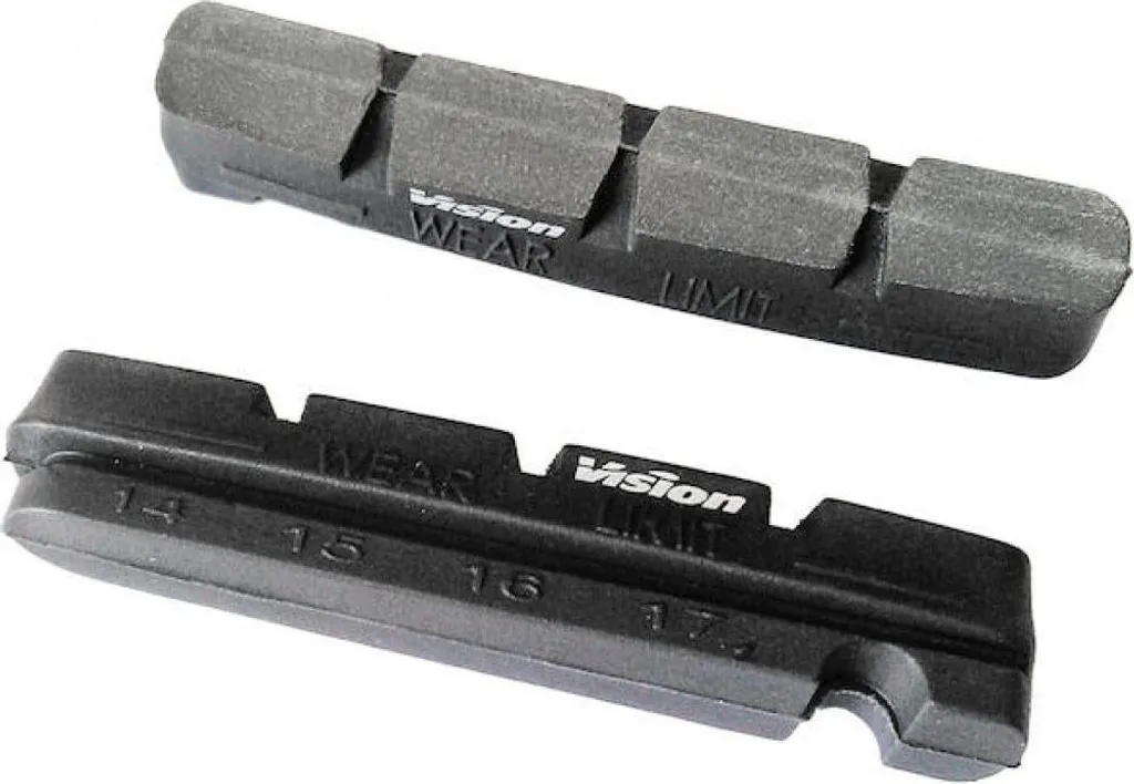 Vision T-83 Patins de frein carbone Noir - Stop aux bruits et à l'usure