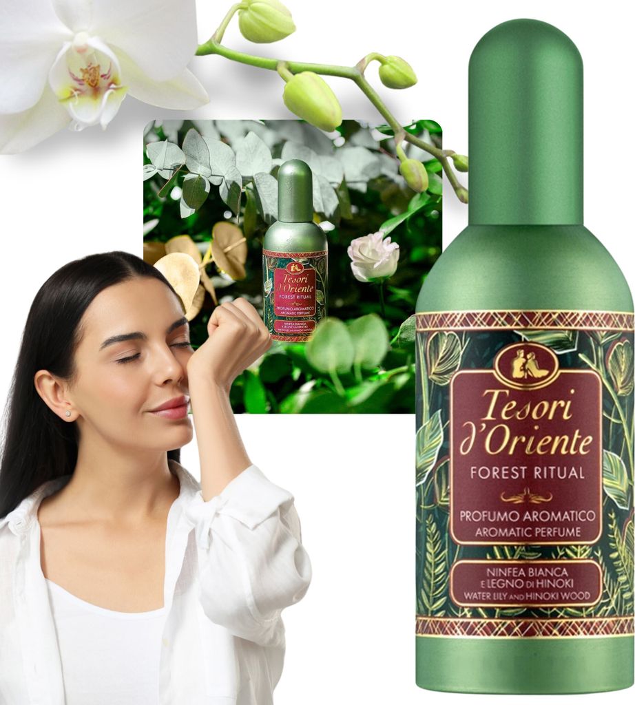 Tesori d'Oriente Forest Ritual Eau de Toilette 100 ml x4