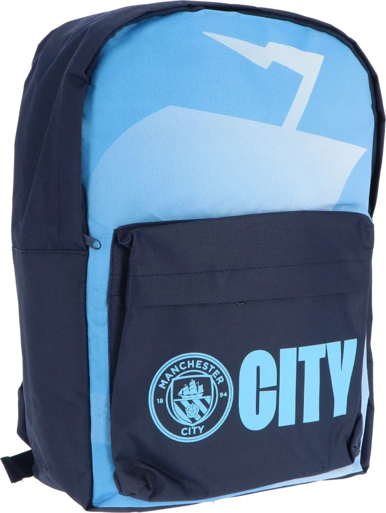 Zaino Scuola Manchester City: Rugzak per Bambini e Ragazzi Ufficiale