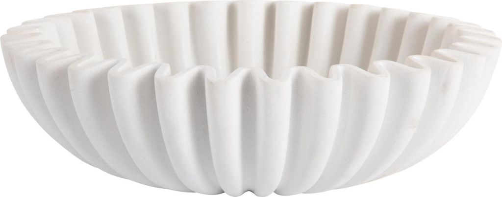 Present Time - Schale Wave - Weiß - Ø20cm Produktbild 