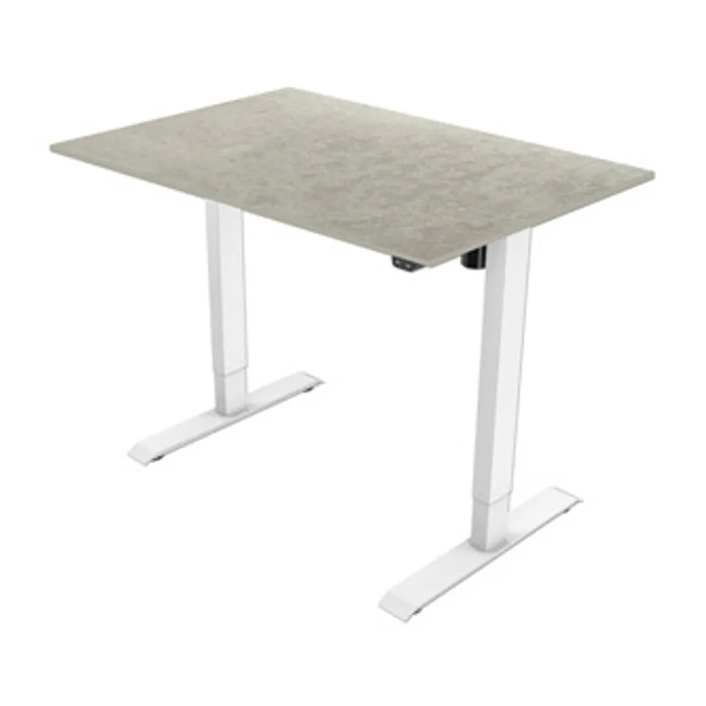 Plateau stratifié résistant Oxide Bianco 120x75 cm épaisseur 18mm