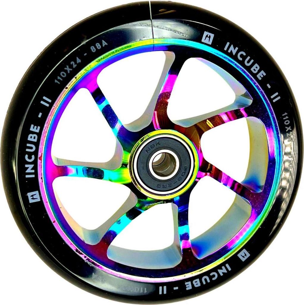 Ethic DTC Incube II Stunt-Scooter Rolle 110mm Neochrom Produktbild 