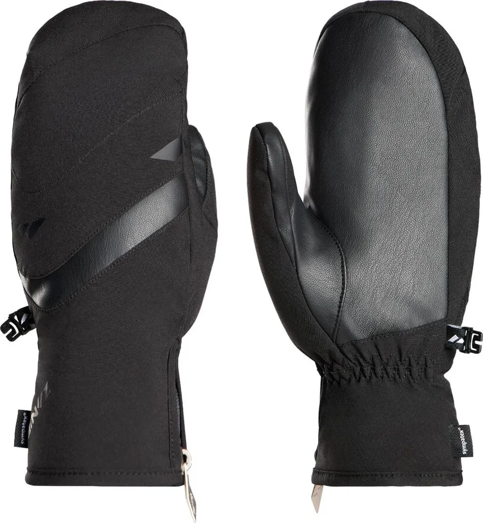 Zanier Stubai.STX Mitten Guanti Sci Donna Nero 7 - Caldo Primaloft
