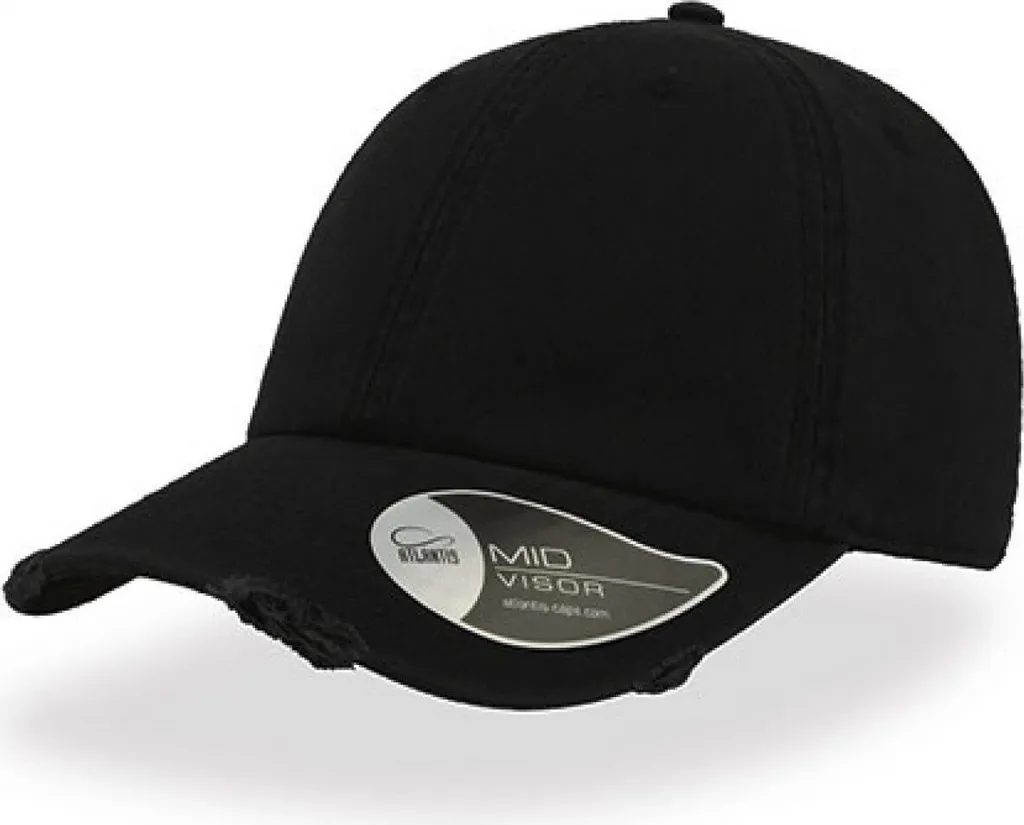 Cappellino Atlantis DADE Nero - Heavy Duty Dad Hat Destroyed