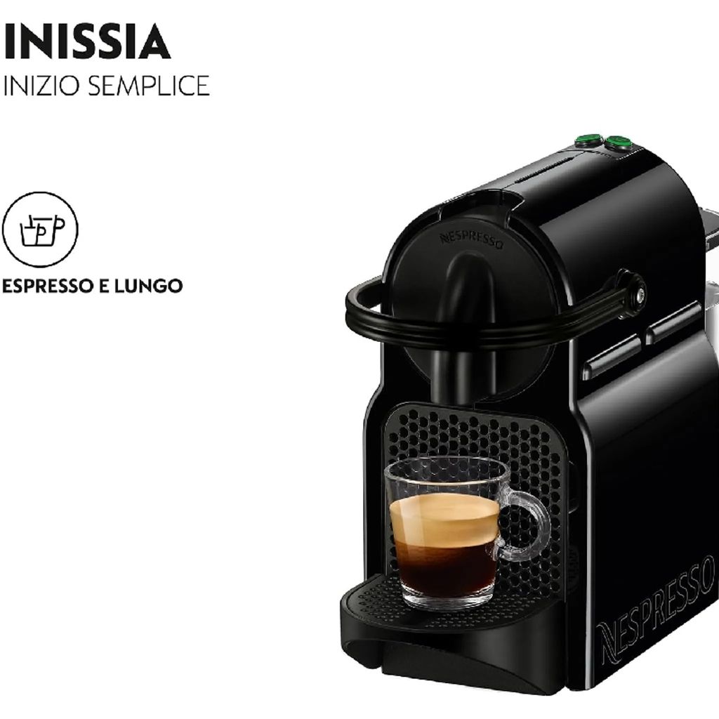 DeLonghi EN 80.B Inissia Nespresso Czarny Zdjęcie produktu 3