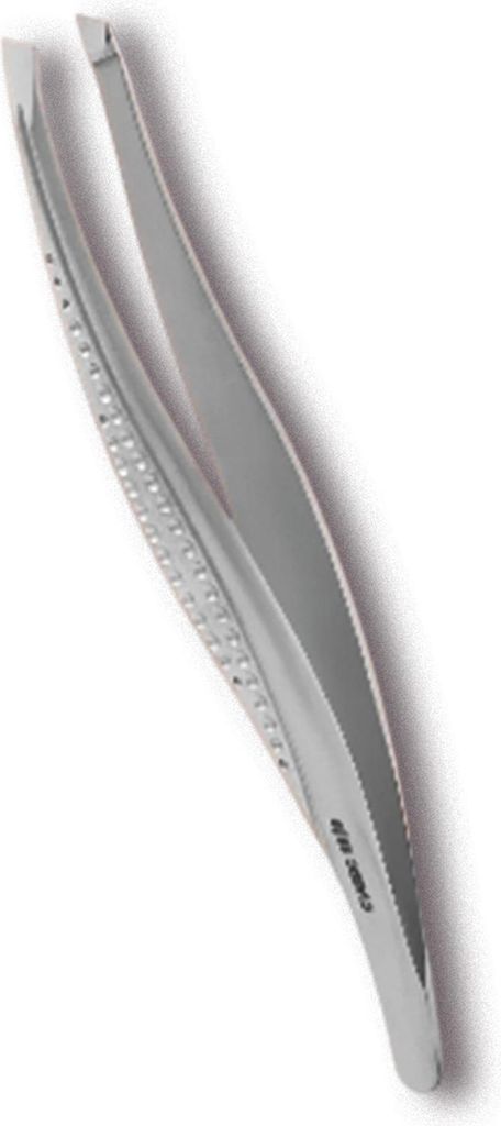 Staleks P-12 Eyebrow Tweezers with PVC Protective Case Total Length 9.5cm