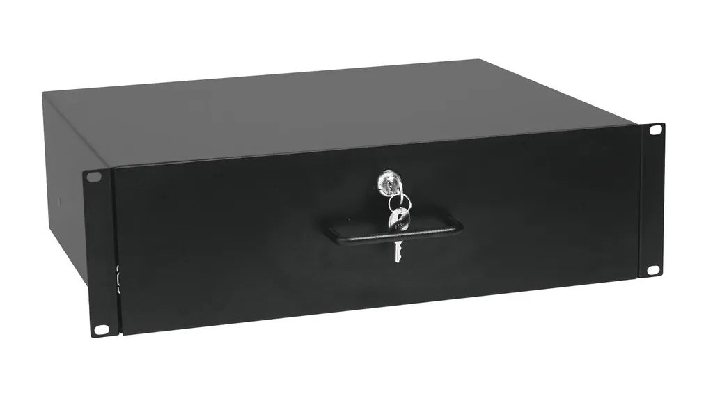 Tiroir de rangement rackable 3U avec verrouillage - Tiroir rack robuste