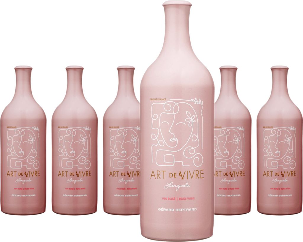 6 x Gérard Bertrand Art de Vivre Rosé Produktbild 