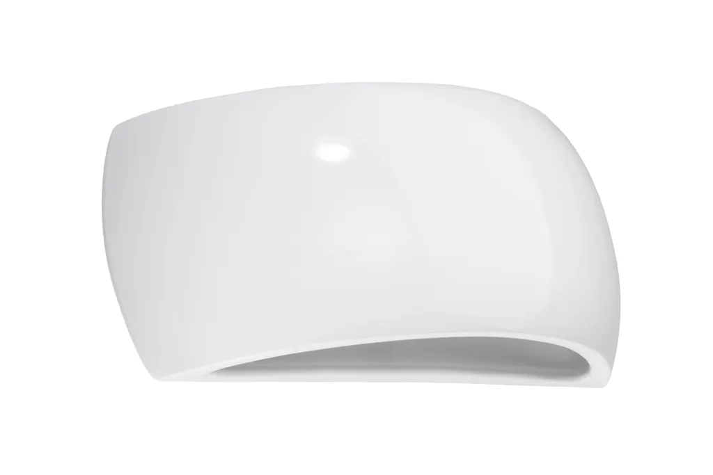 Lampada da Parete PONTIUS Sollux Ceramica Bianca - Arredo Casa Moderno