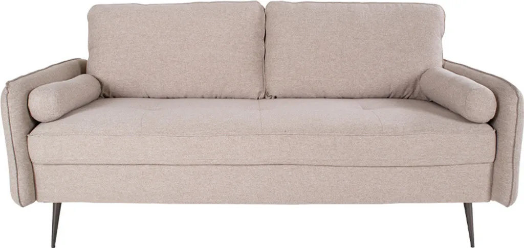 Canapé 2.5 places Estrid House Collection Beige - Confort Scandinave