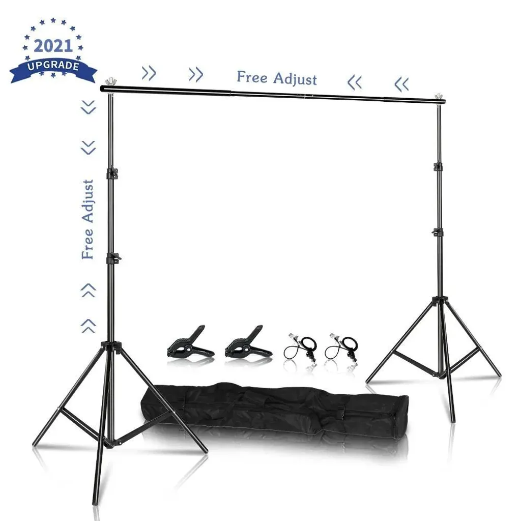 Kit support de fond pour studio et vidéo flexible 2x3m avec sac inclus - 2
