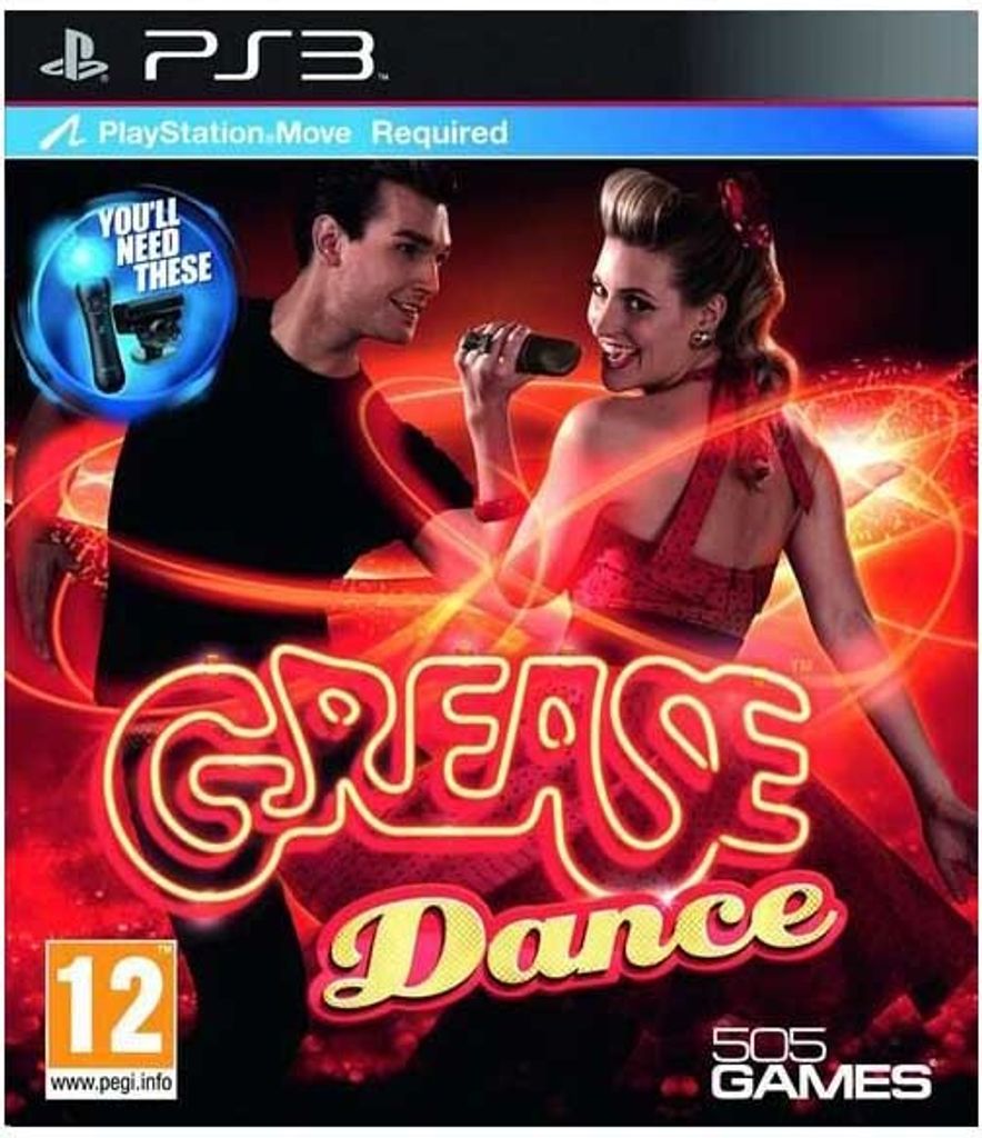 Playstation Games Ps3 Grease Dance Move Essentials PAL PAL