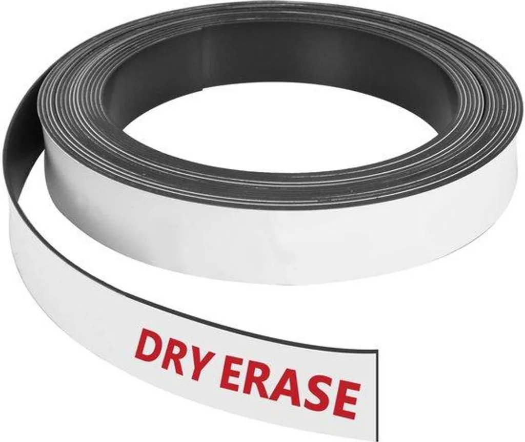 Étiquettes magnétiques amovibles pour éviter les traces de colle 5m x 2cm