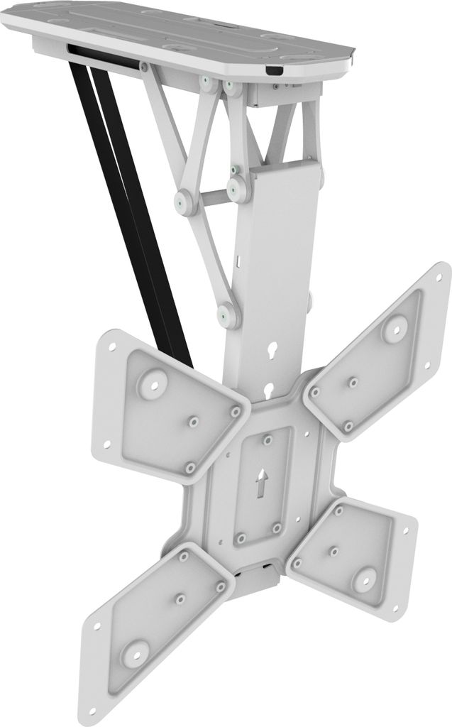 Klappbarer Deckenhalter für LCD TV für Bildschirmgrößen 23“ - 55 “ (58 - 140 cm), Belastung bis 30 kg